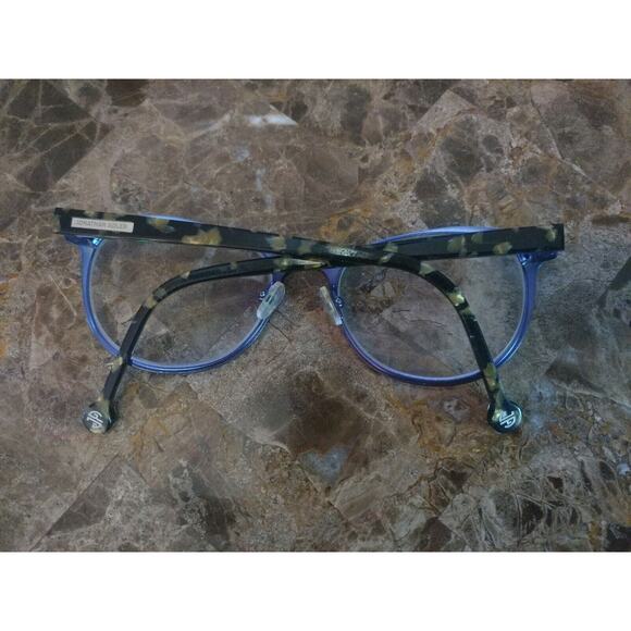 Jonathan Adler JA 505 Eyeglasses 51-18-145 Black / Tortoise Frames - Picture 6 of 11